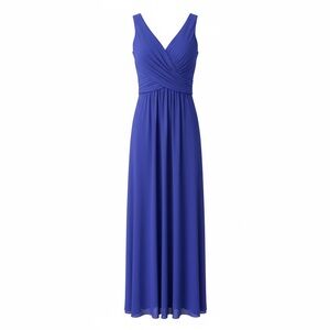 Elegant Blue Full Length Formal Dress from Anthropologie women size 6